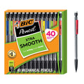 BIC Xtra Smooth Mechanical Pencil, 0.7 mm Medium Point, 40-Count Pack