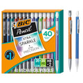 BIC Mechanical Pencils #2 XtraSmooth, 0.7mm & 0.5mm, Pack of 40